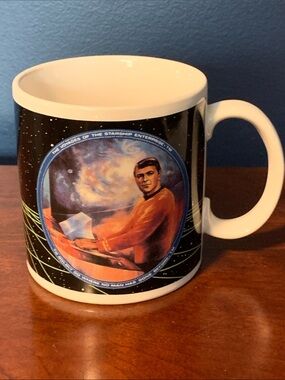 Star Trek Scotty Collectible Vintage 1991 Coffee Mug